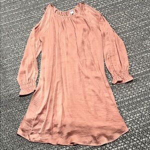 Old Navy | Lightweight Quarter Sleeve Peach Dress